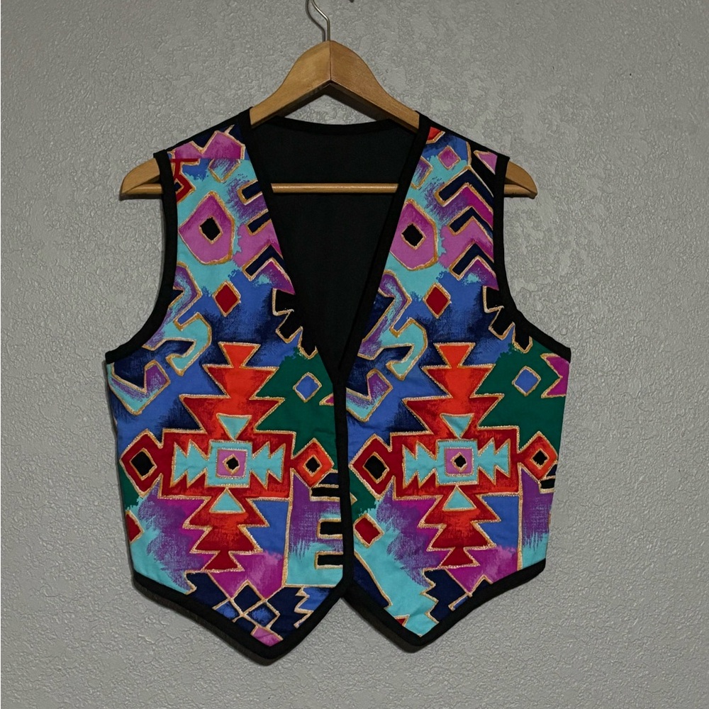 Vibrant Pattern Vest